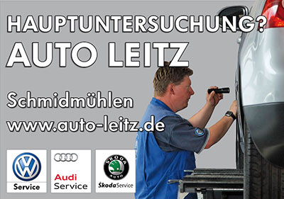 Plakatwand Auto Leitz Schmidtmühlen